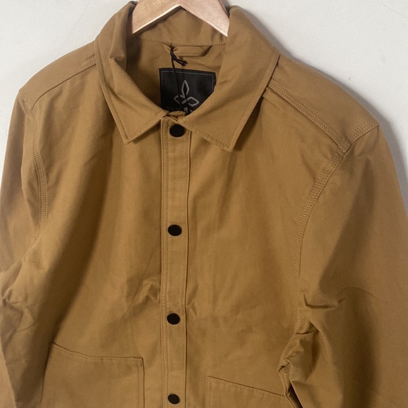 (B4) prAna Men's Standard Westside Jacket, Color: Embark Brown, Size L, NWT - Picture 5 of 14